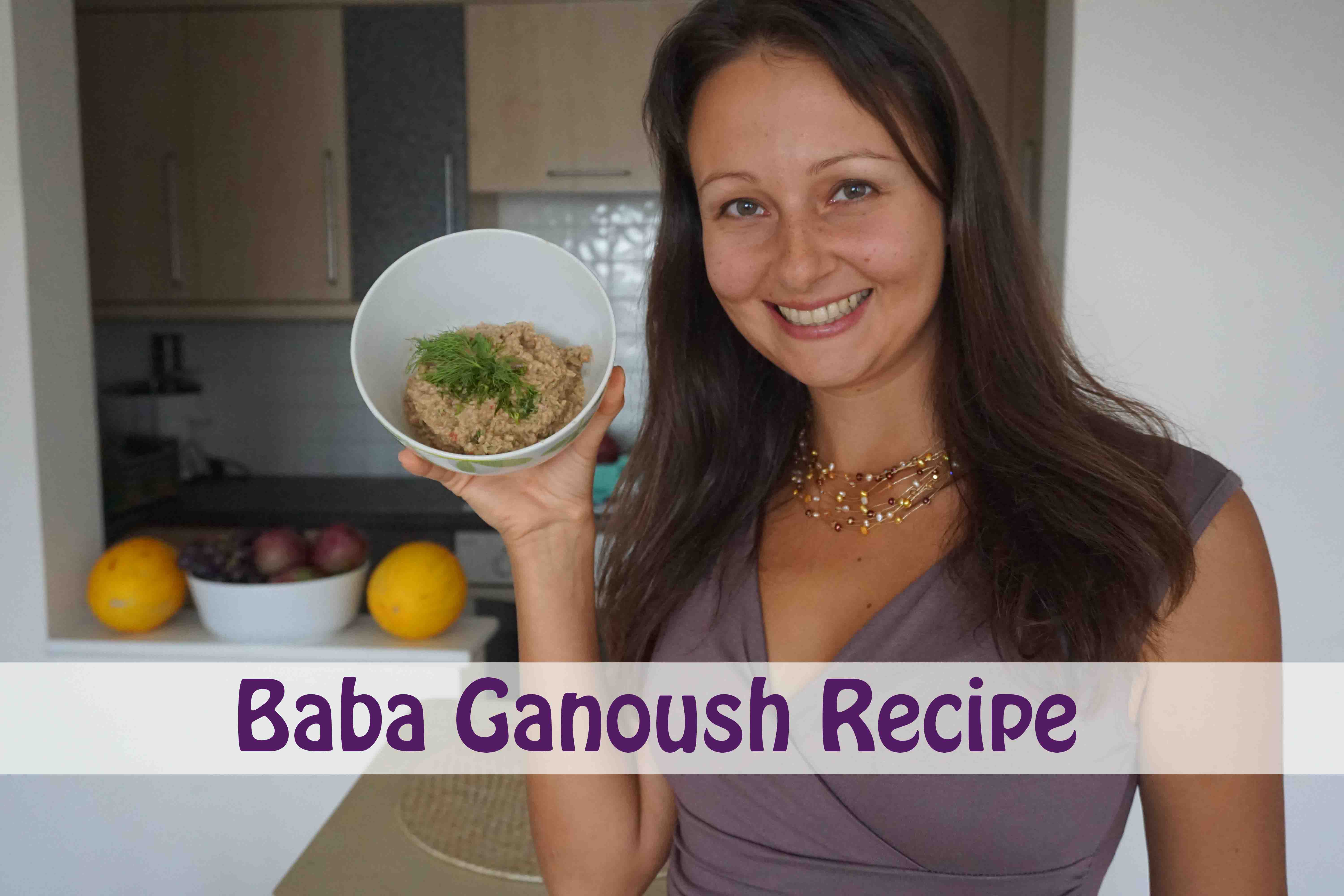 Baba Ghanoush Recipe – How To Make Raw Baba Ghanoush