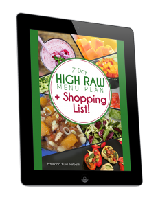 7-day high raw vegan diet meal plan to help you lose weight, boost your health and feel great!