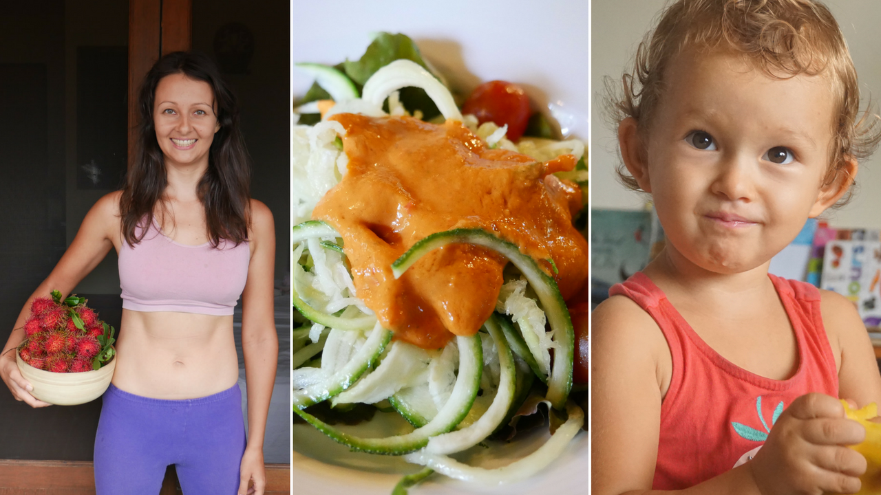 What Our Raw Vegan Kid And Us Eat In A Day