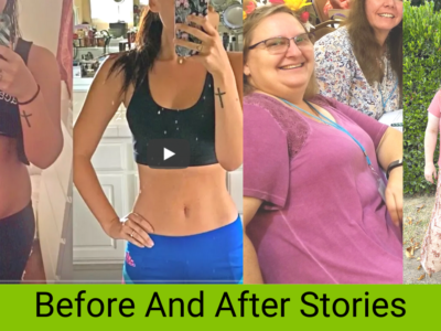 Before and after stories weight loss, hormones and Candida